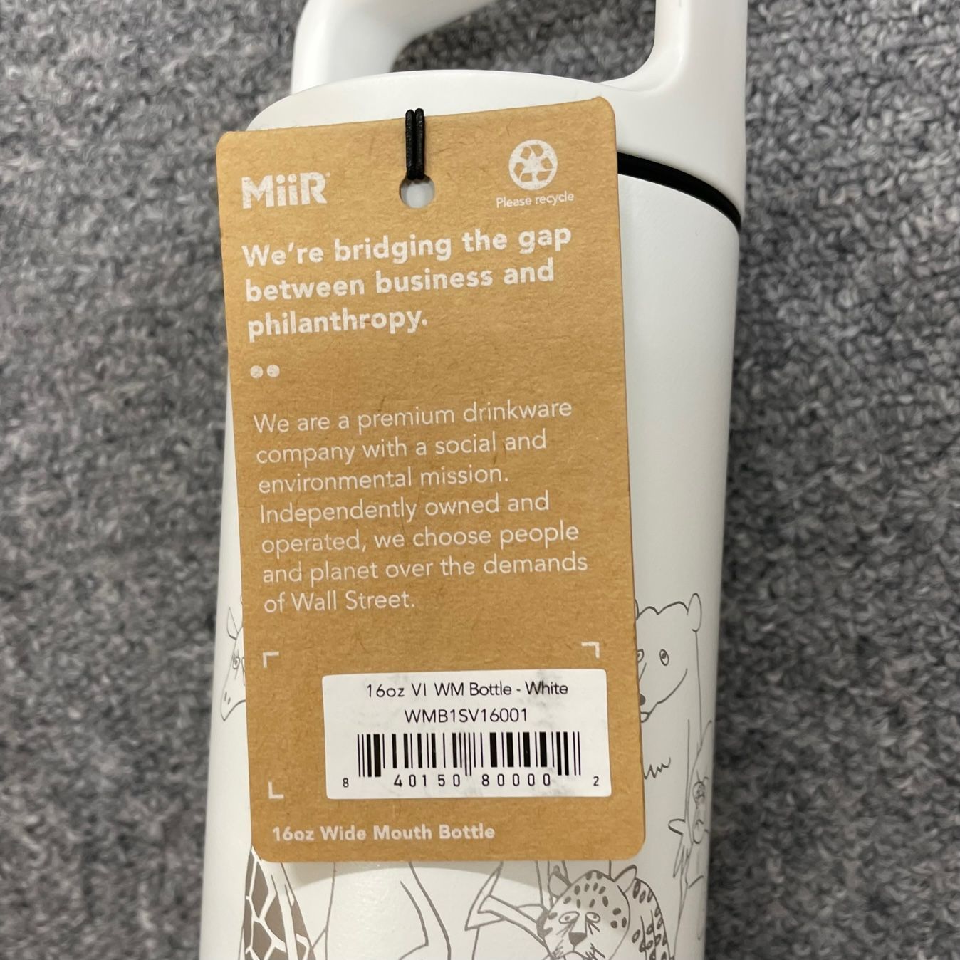 新品 MiiR YUSUKE HANAI コラボ 東山動植物園 ボトル 水筒 ミアー 花井