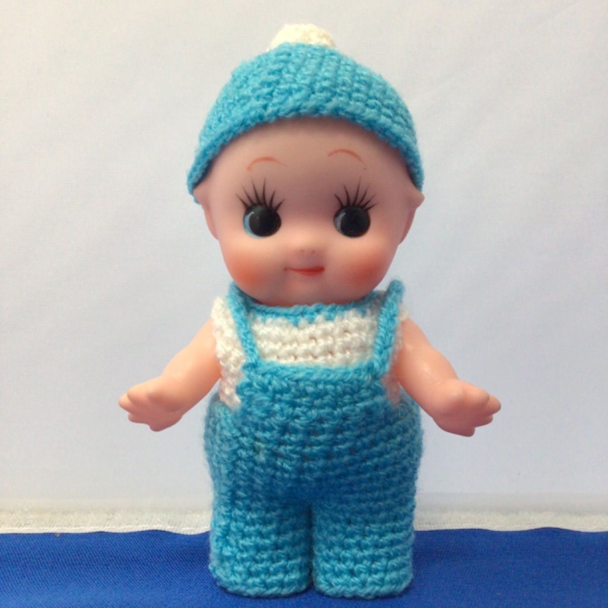 地域限定送料無料‼️キューピー⭐️人形 昭和レトロ ニット 服 *202