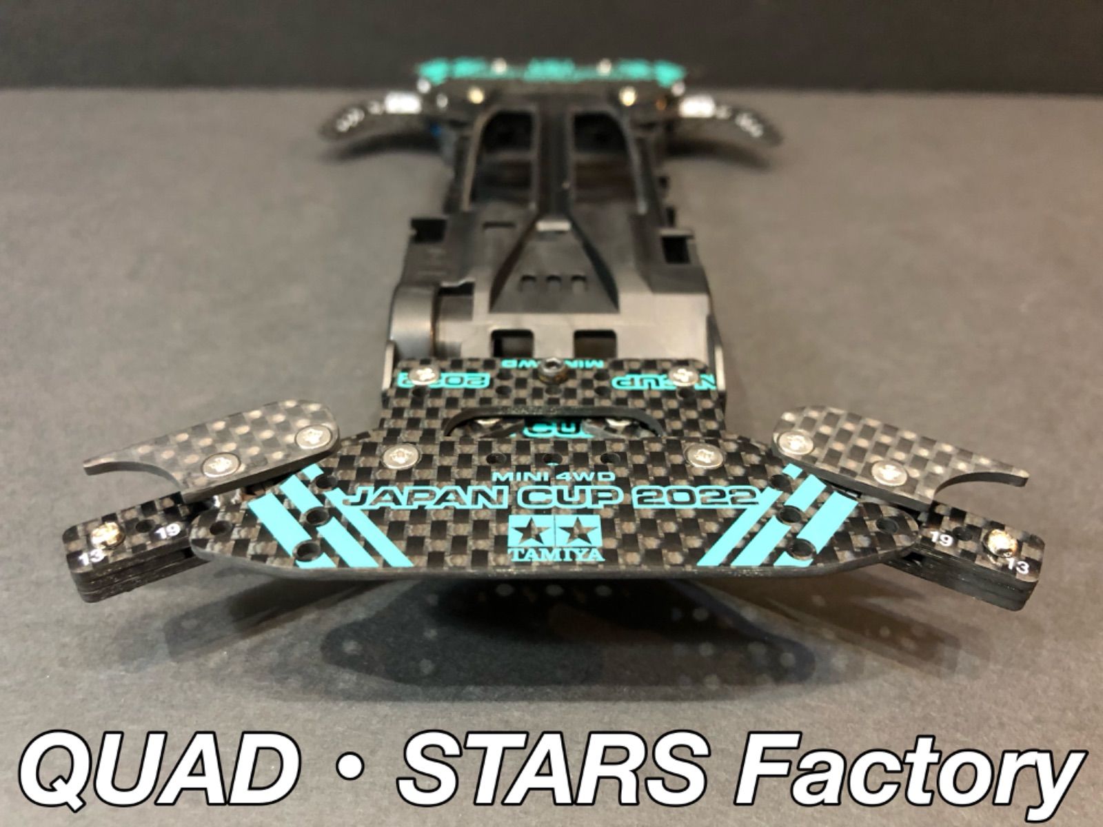 完成品ユニット】ミニ四駆パーツ 2軸ATピボットバンパー＋1軸リヤ