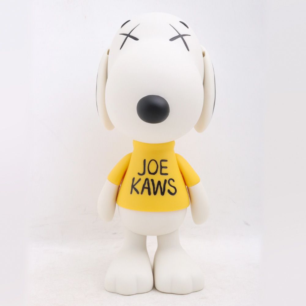 未使用 KAWS × PEANUTS スヌーピー ソフビフィギュア - メルカリ