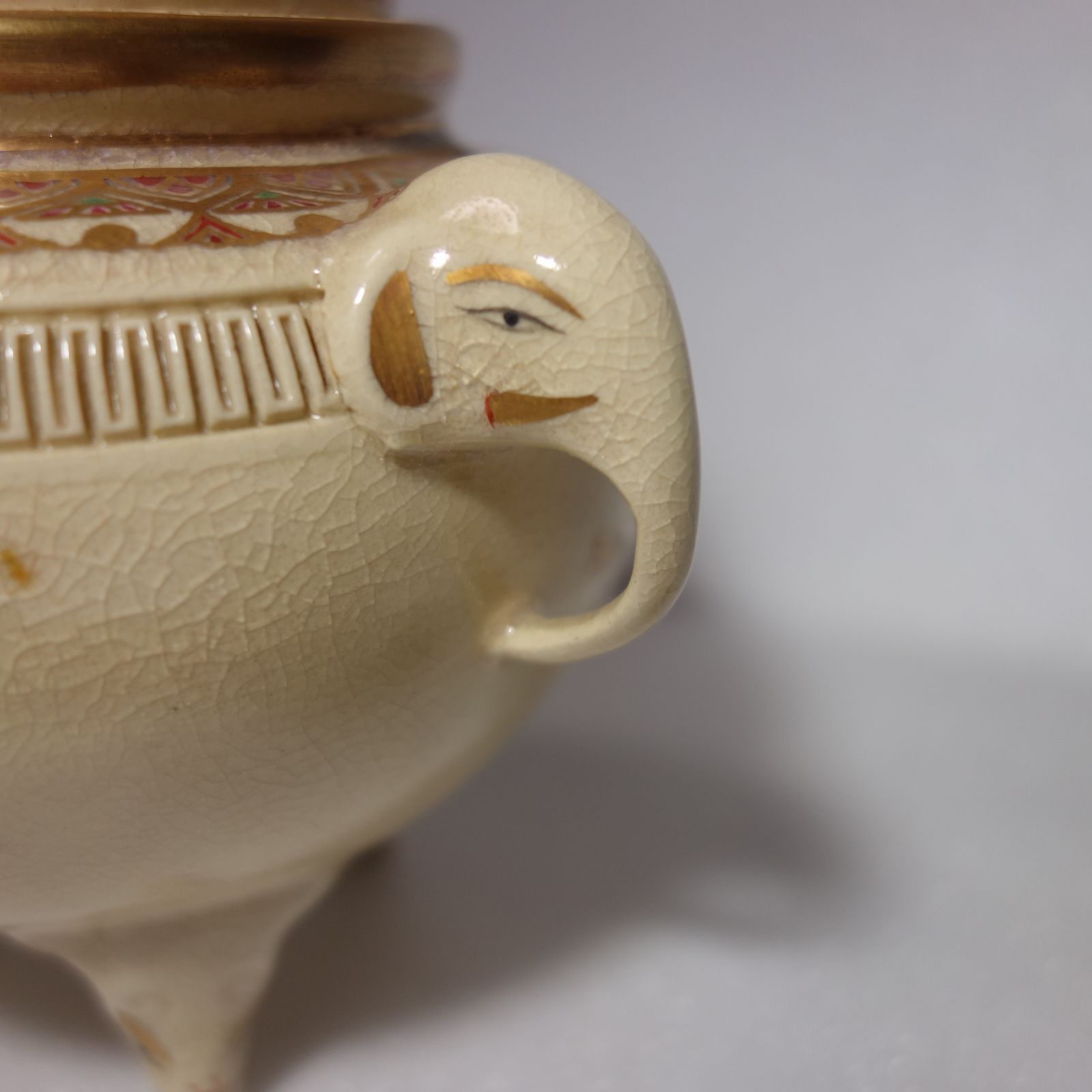 薩摩焼（白薩摩） 香炉 作家：光石 - メルカリ