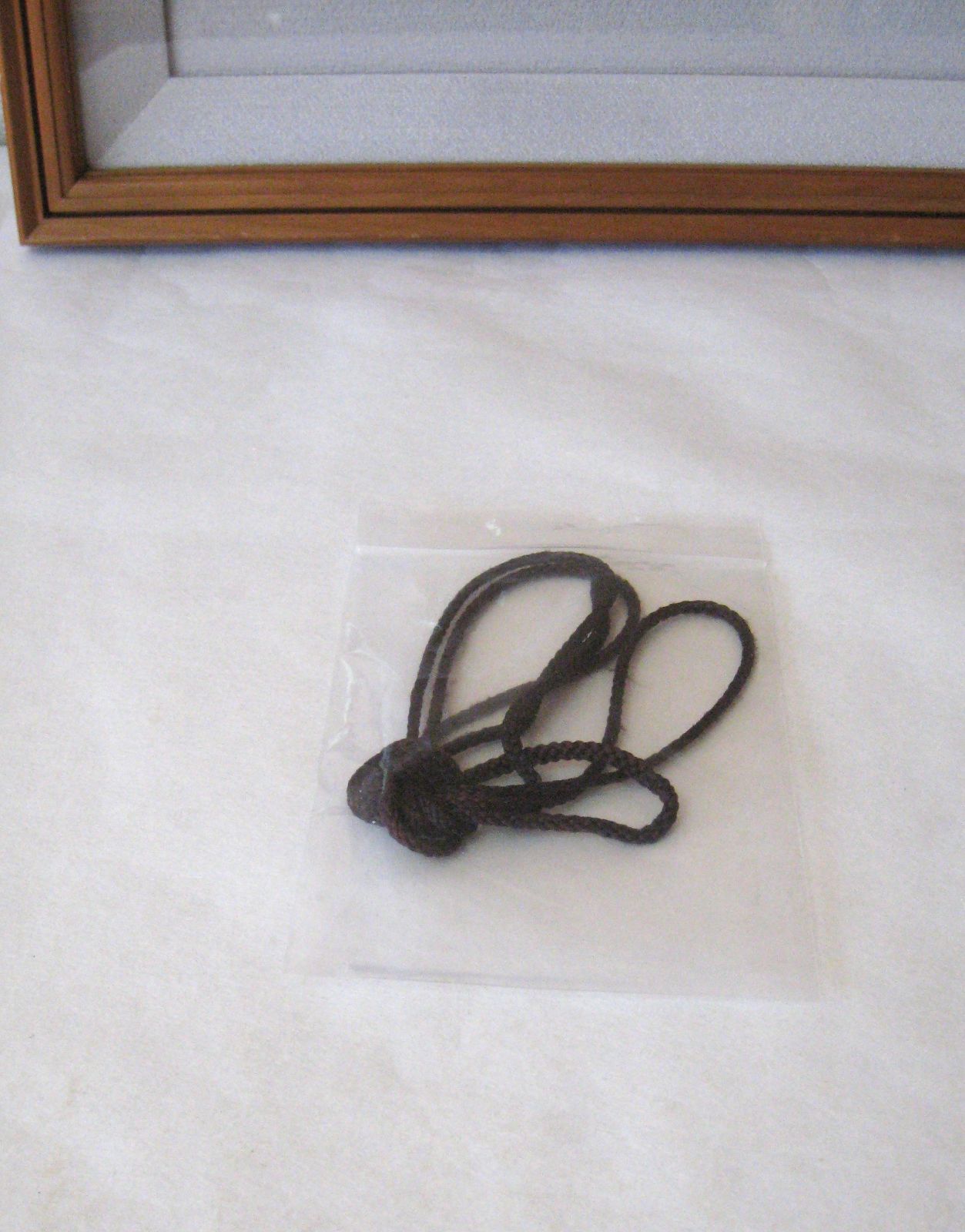 穐月 明 野の佛 (真筆・中古) 額 共シール4号