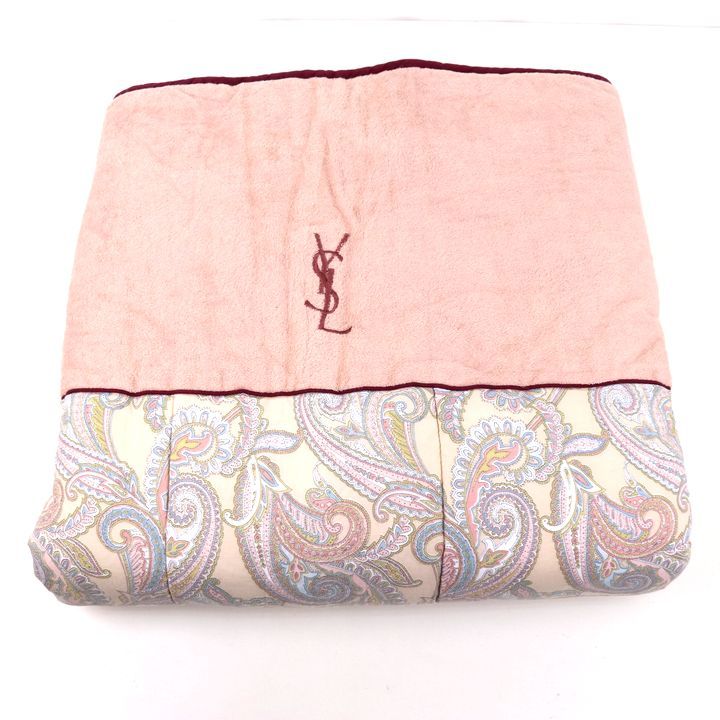 イヴ・サンローラン 肌掛けふとん 日本製 シングル用 ペイズリー