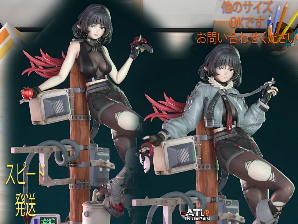 ガレージキット 1/12 ジェーン 未塗装未組立 ゼンゼロ フィギュア