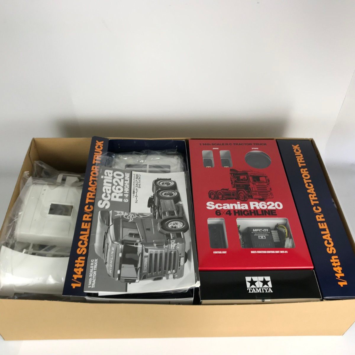 □□TAMIYA タミヤ 1/14 スカニア R620 ハイライン フルオペレーション