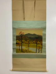 2026年最新】絹本 掛軸 山水の人気アイテム - メルカリ