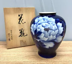 2026年最新】深川製磁花瓶瑠璃牡丹の人気アイテム - メルカリ