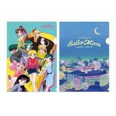 セーラームーン カフェ 2019 クリアファイル 2枚セット - メルカリ