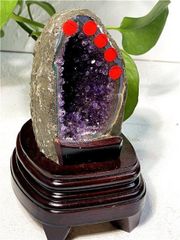 AAA級ウルグアイ産天然アメジストドーム原石YT8G3/150G42A - Mercari