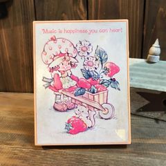 ストロベリーショートケーキ アンティーク雑貨 アメキャラ 掛け時計