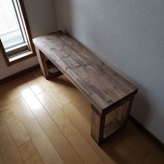 110✕36 カウンターテーブル ウォールナット 無垢材 - メルカリ