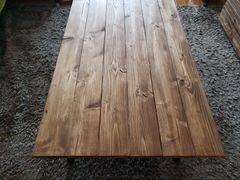 110✕36 カウンターテーブル ウォールナット 無垢材 - メルカリ