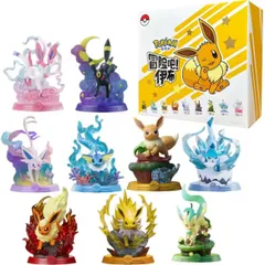 モンコレ ブイズ 8種 モンコレ イーブイズ8体セット 8種ポケモン