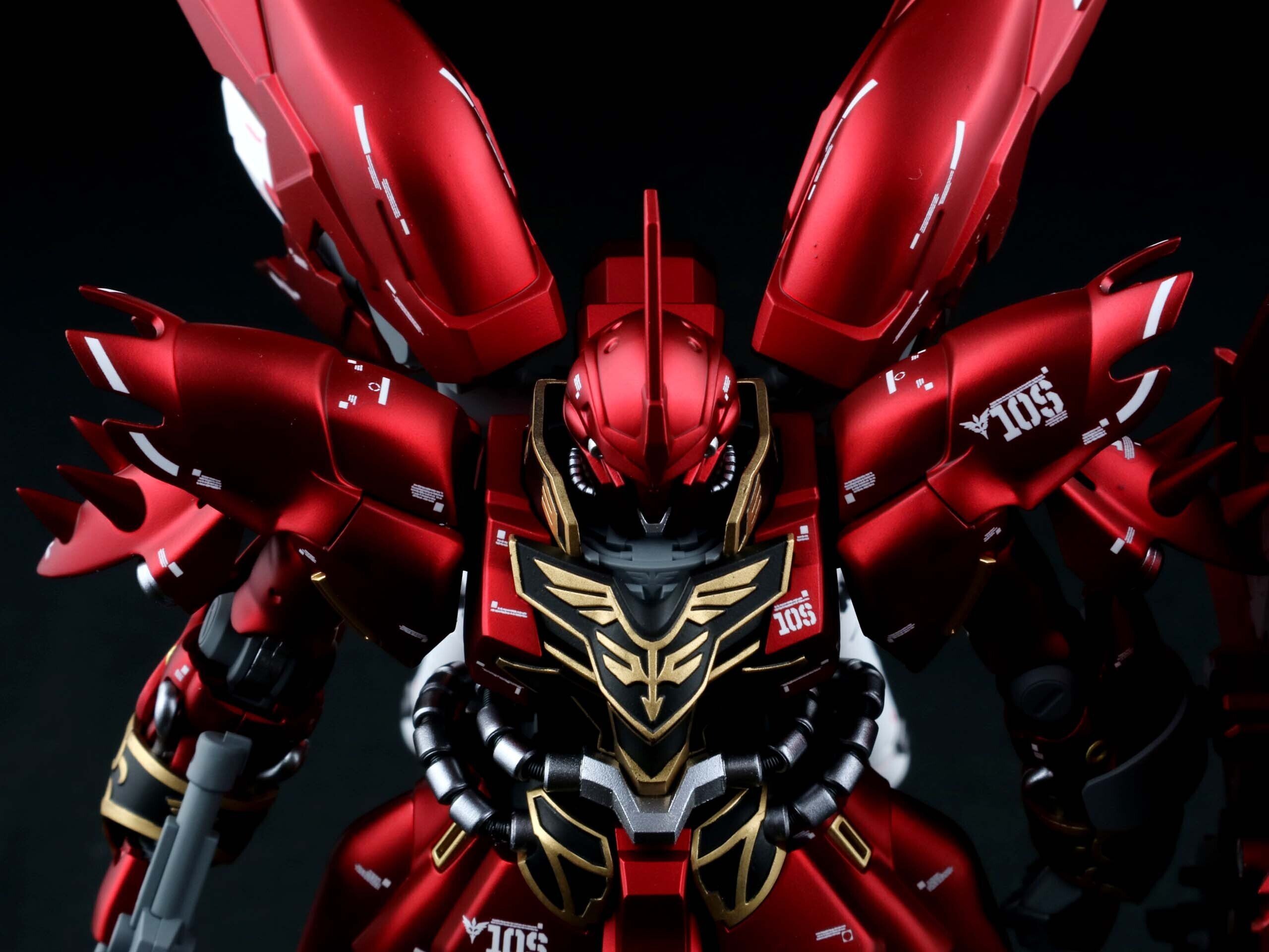 つや消しキャンディ塗装で「HGUCシナンジュ」をより美しく。｜ジンの