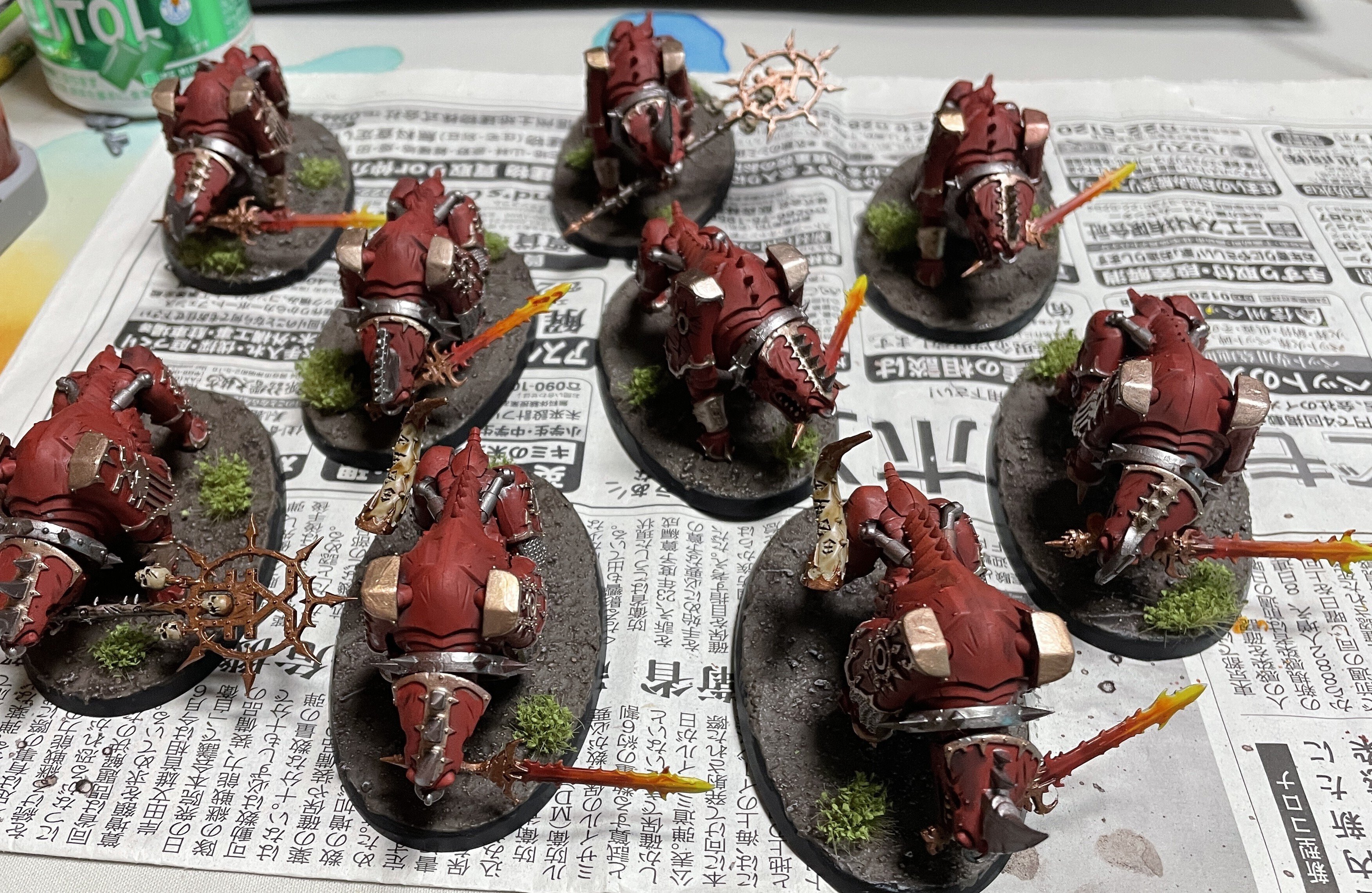 ウォーハンマー40k ケイオスディーモン：フレッシュハウンド＆ブラッド