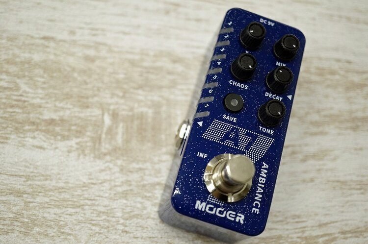 場所を取らず、現代的アンビエントサウンドを簡単に！プリセットも