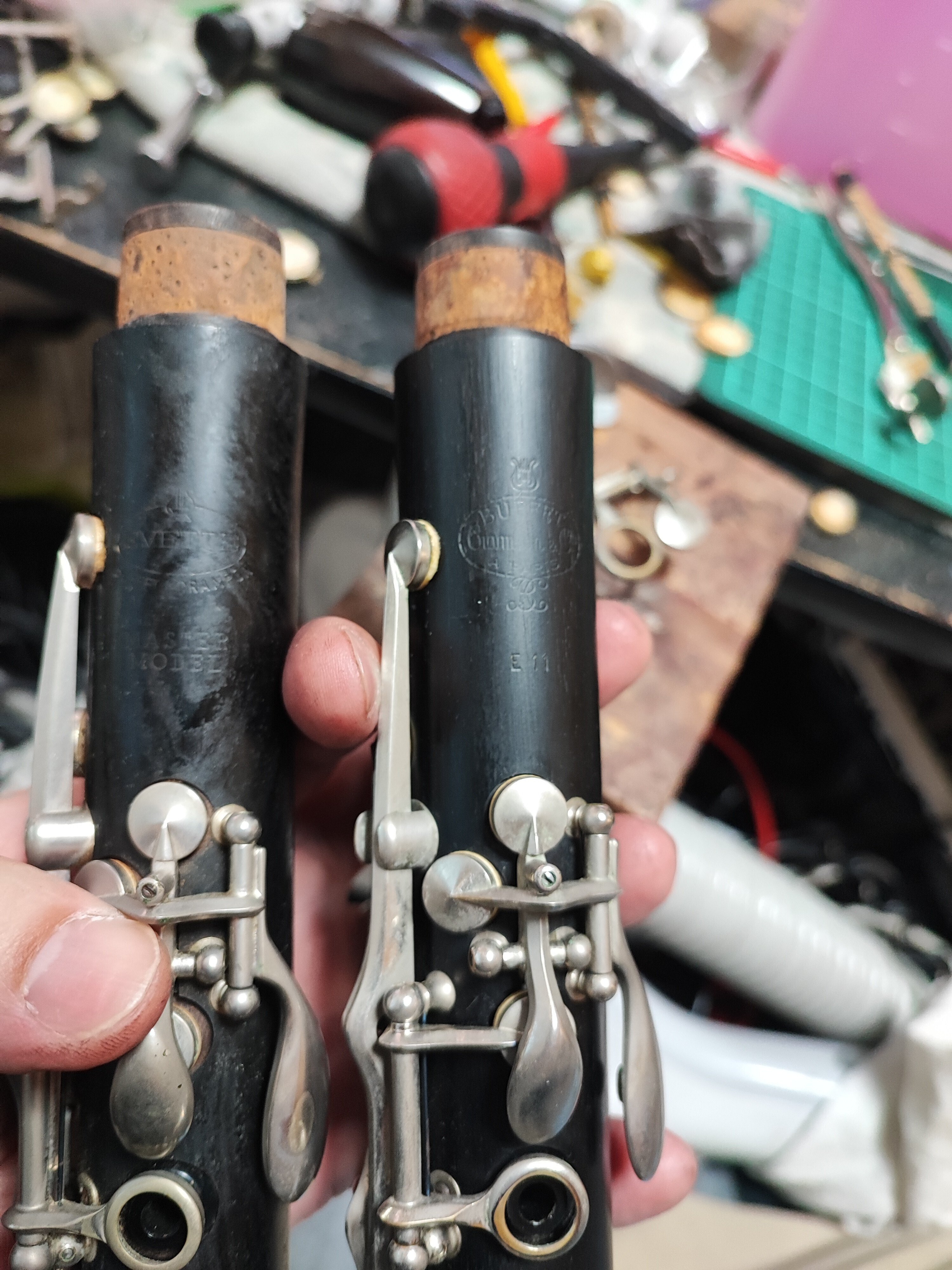 オールドクラリネットへのいざないvol1 Buffet CramponとEVETTE｜もりや