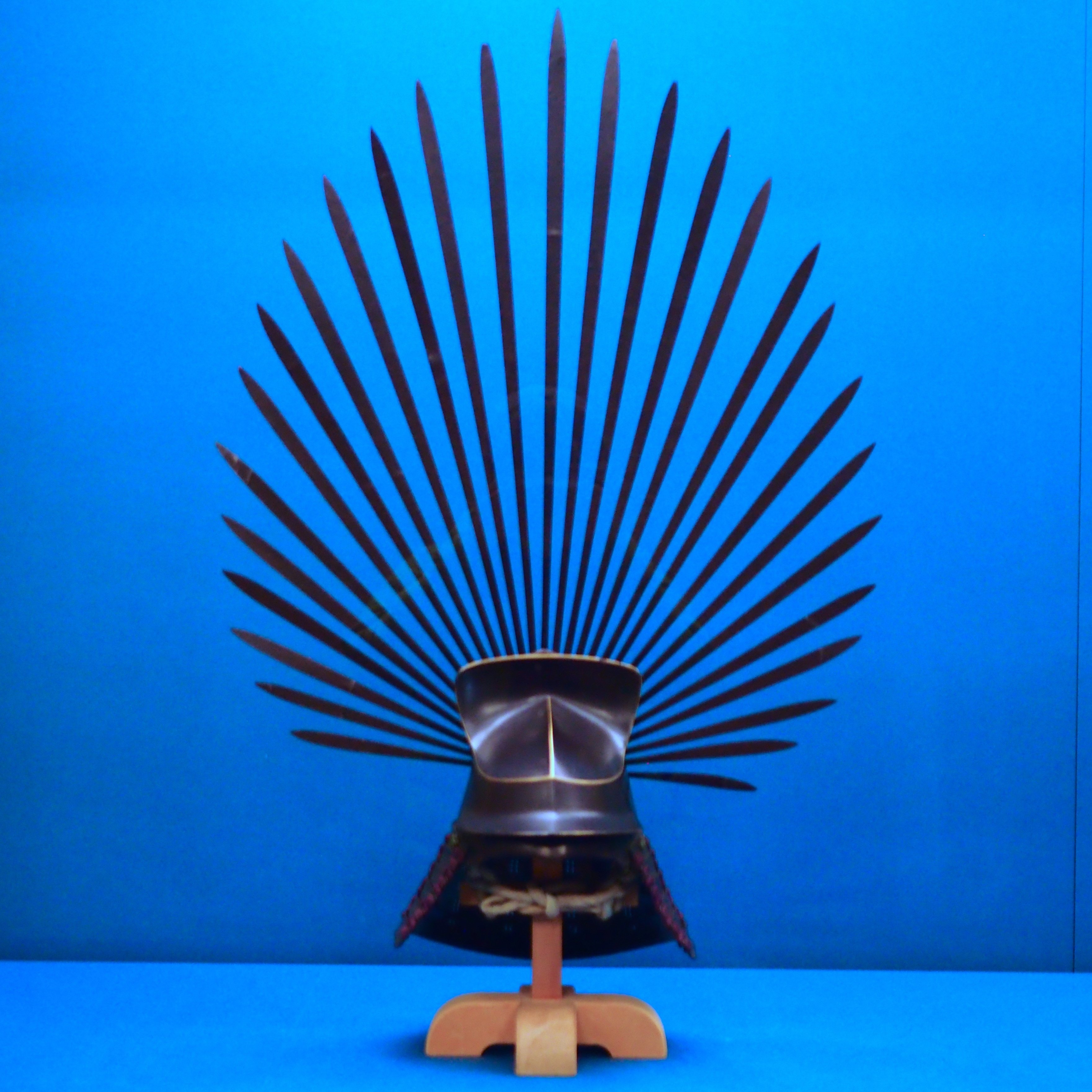 東博（トーハク）所蔵「伝・豊臣秀吉所用の「|馬蘭の兜《ばりんの