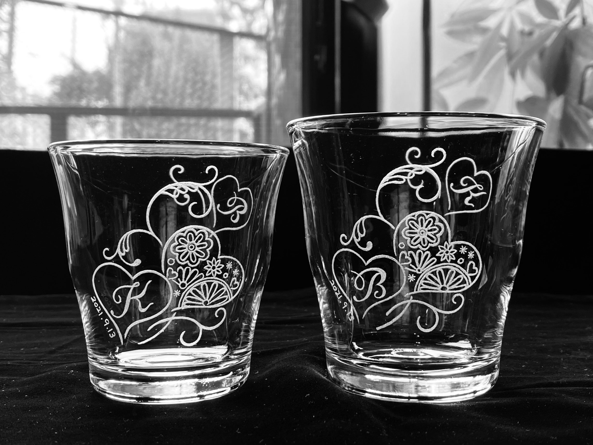 暮らしを彩るグラスリッツェン（手彫りガラス）｜グラスリッツェン講師