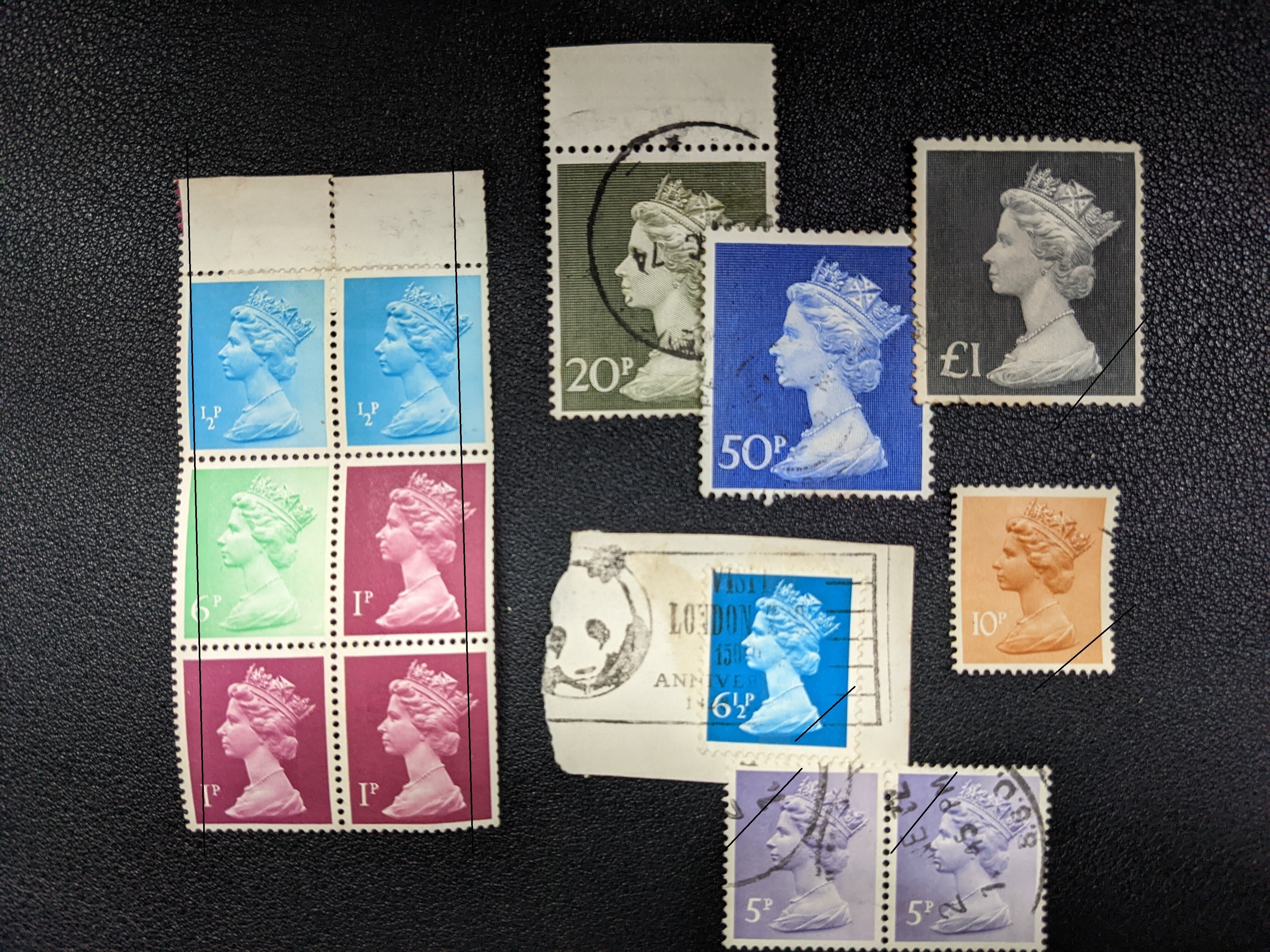 エリザベス女王と英国通常切手｜kzn