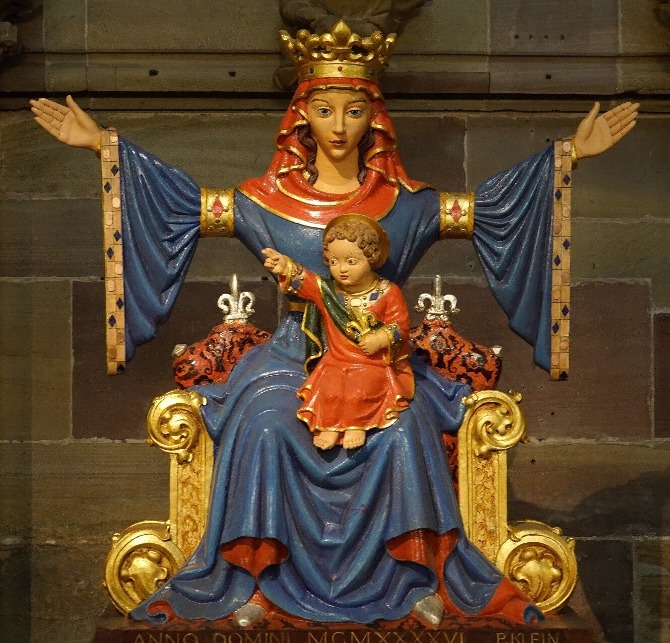 手を広げた聖母マリア｜J plus S