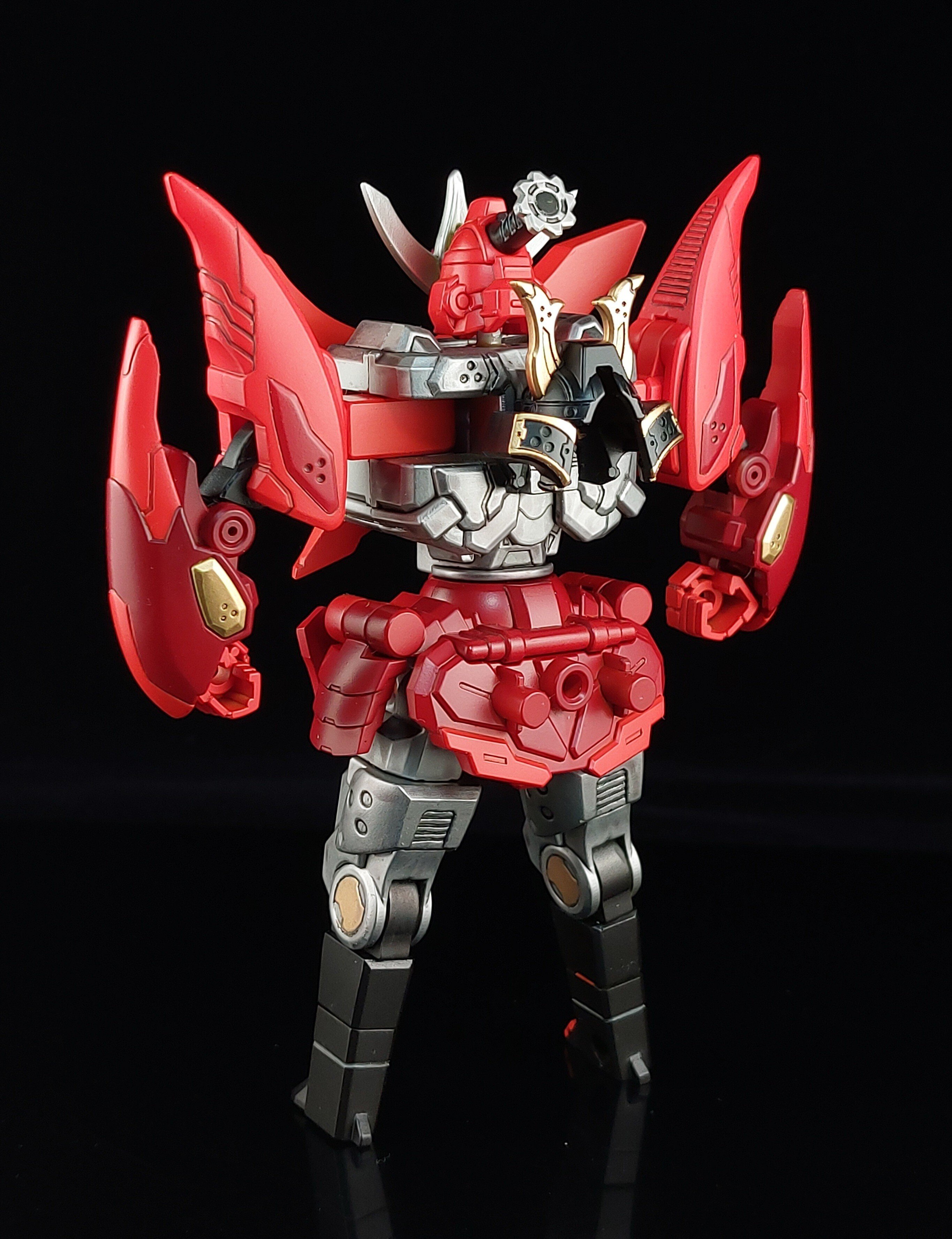 ミニプラ ドンオニタイジン 完成版 ロボタロウ編｜シェイホウ