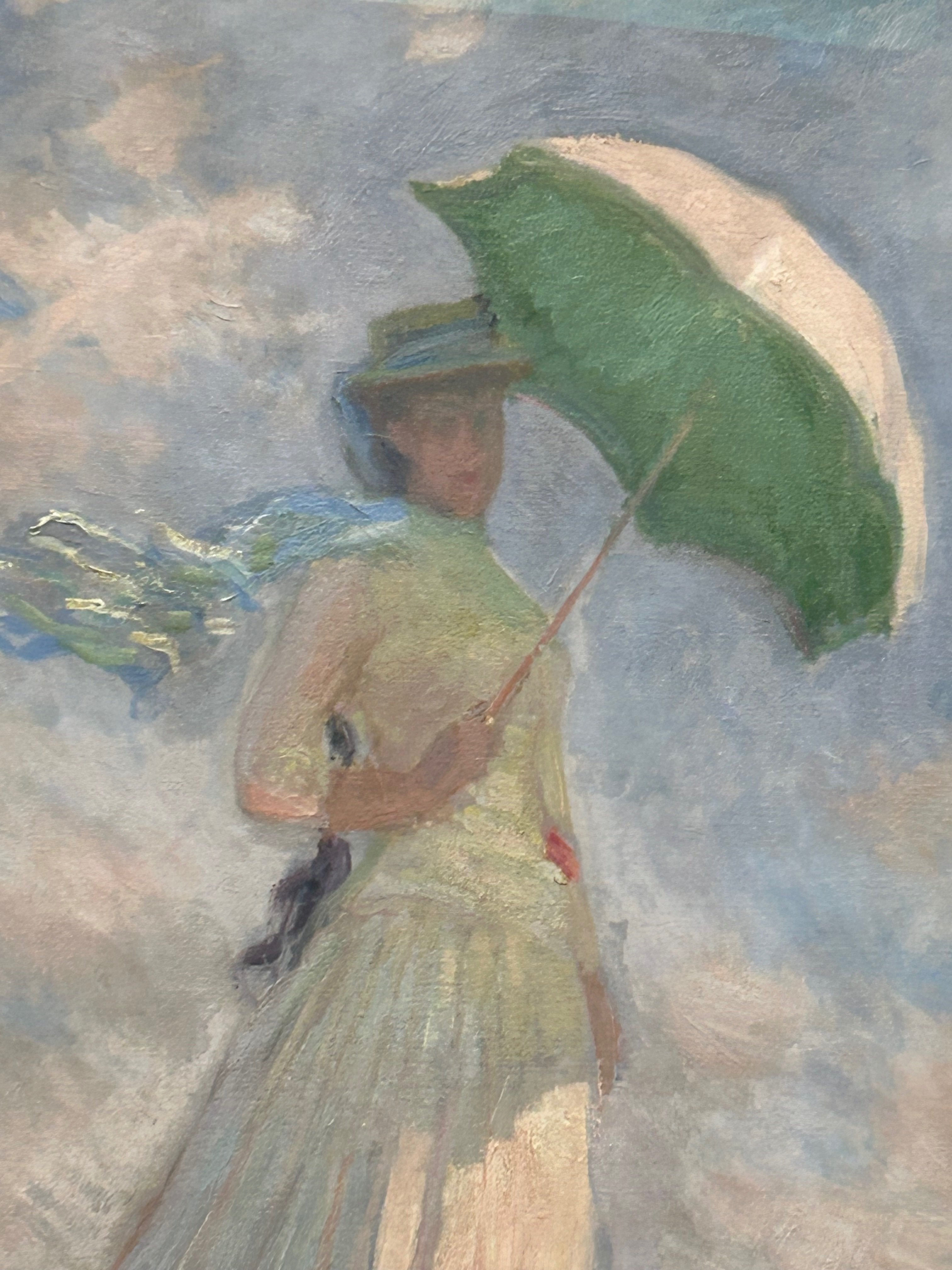 子供のためのオルセー美術館(45)日傘をさして描く/モネ｜子供のための