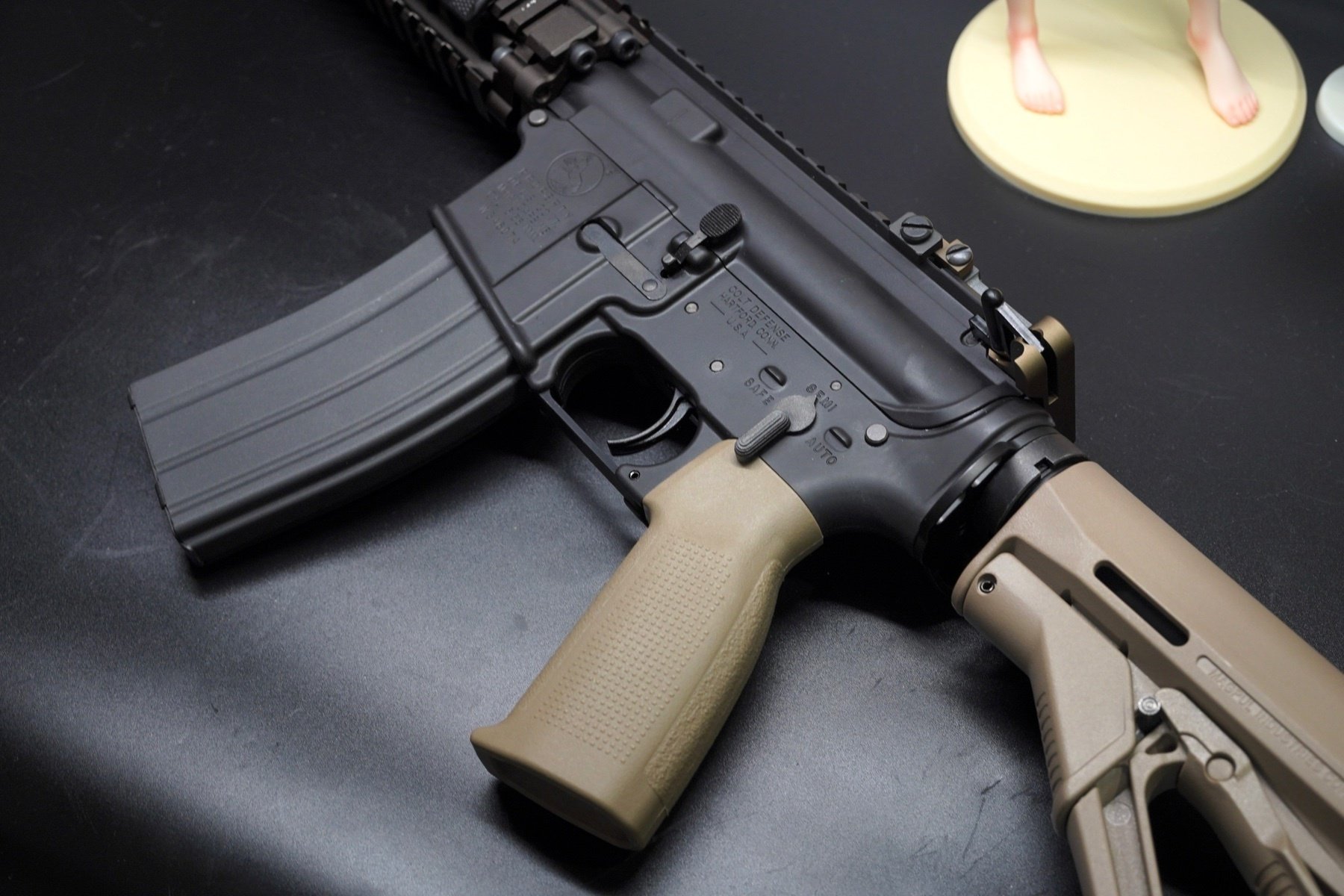 東京マルイMWSカスタムMK18 mod.1にCQDスリングスイベルをインストール