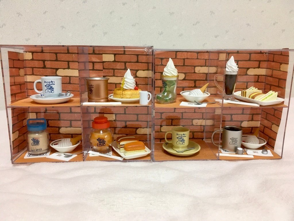 かわいすぎる！コメダ珈琲店のミニチュア｜きなこ