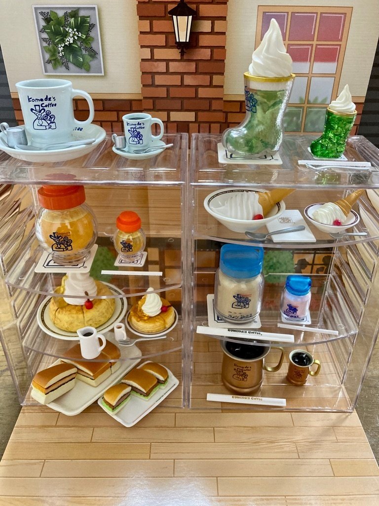 かわいすぎる！コメダ珈琲店のミニチュア｜きなこ