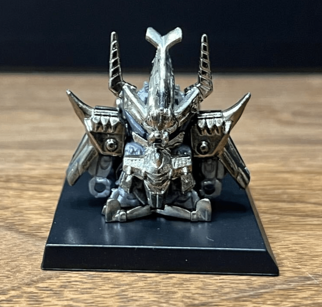 mL366a [希少] SDガンダム ガン消し 竜機神 バイオレットガンドラゴン