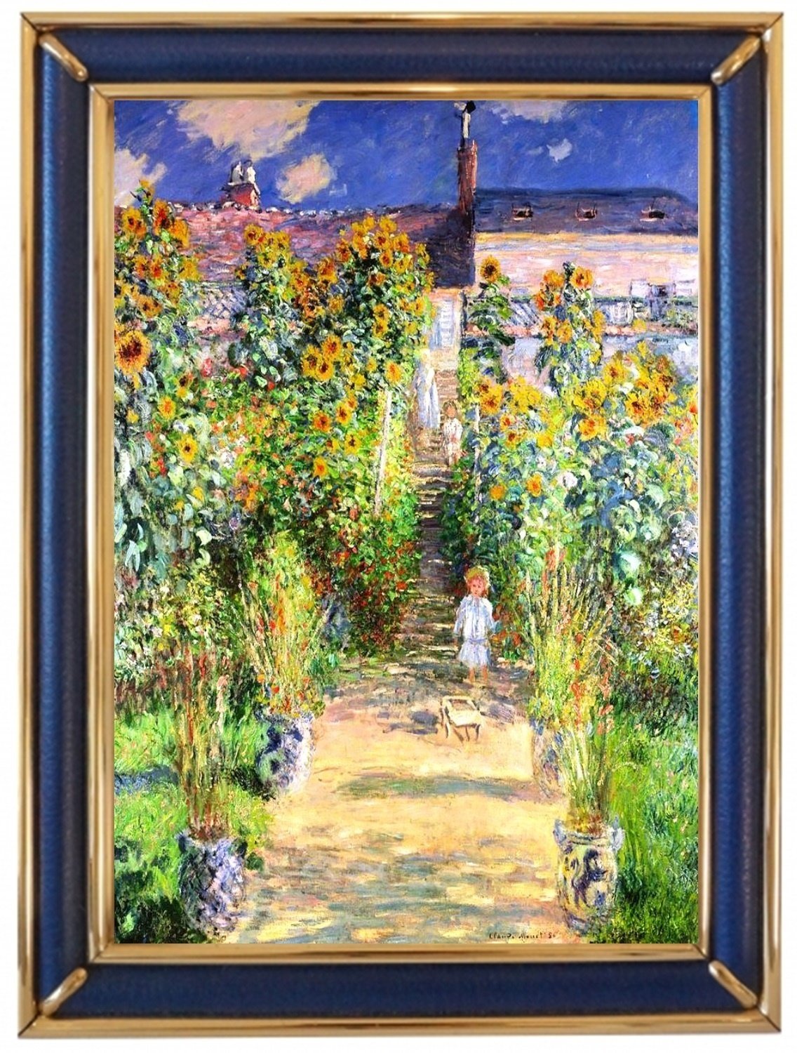 ボクの好きな画 クロード・モネ 「ヴェトゥイユの画家の庭 」｜アート