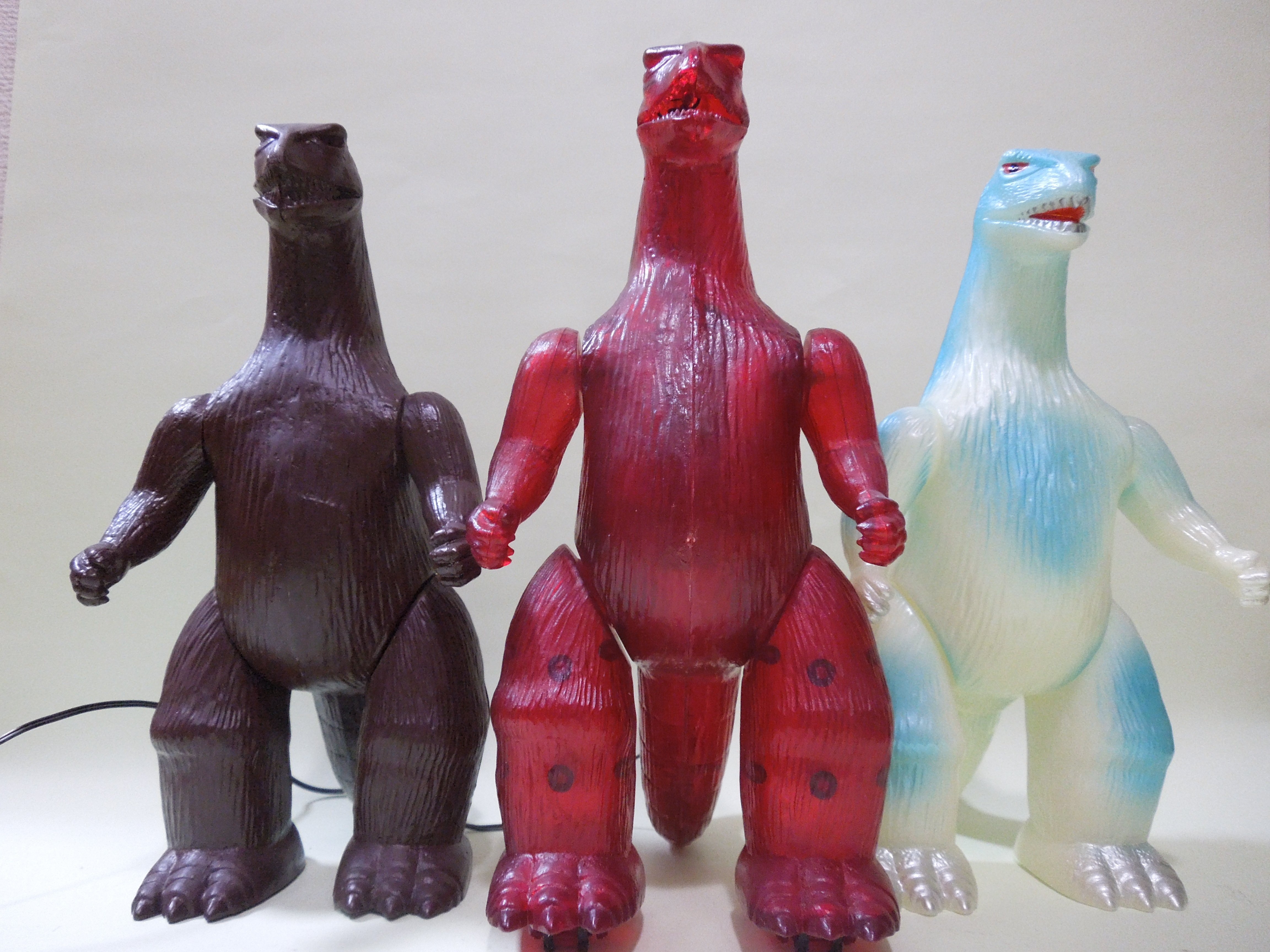 マルサン・ブルマァク ゴジラ ソフビいろいろ｜ゆる