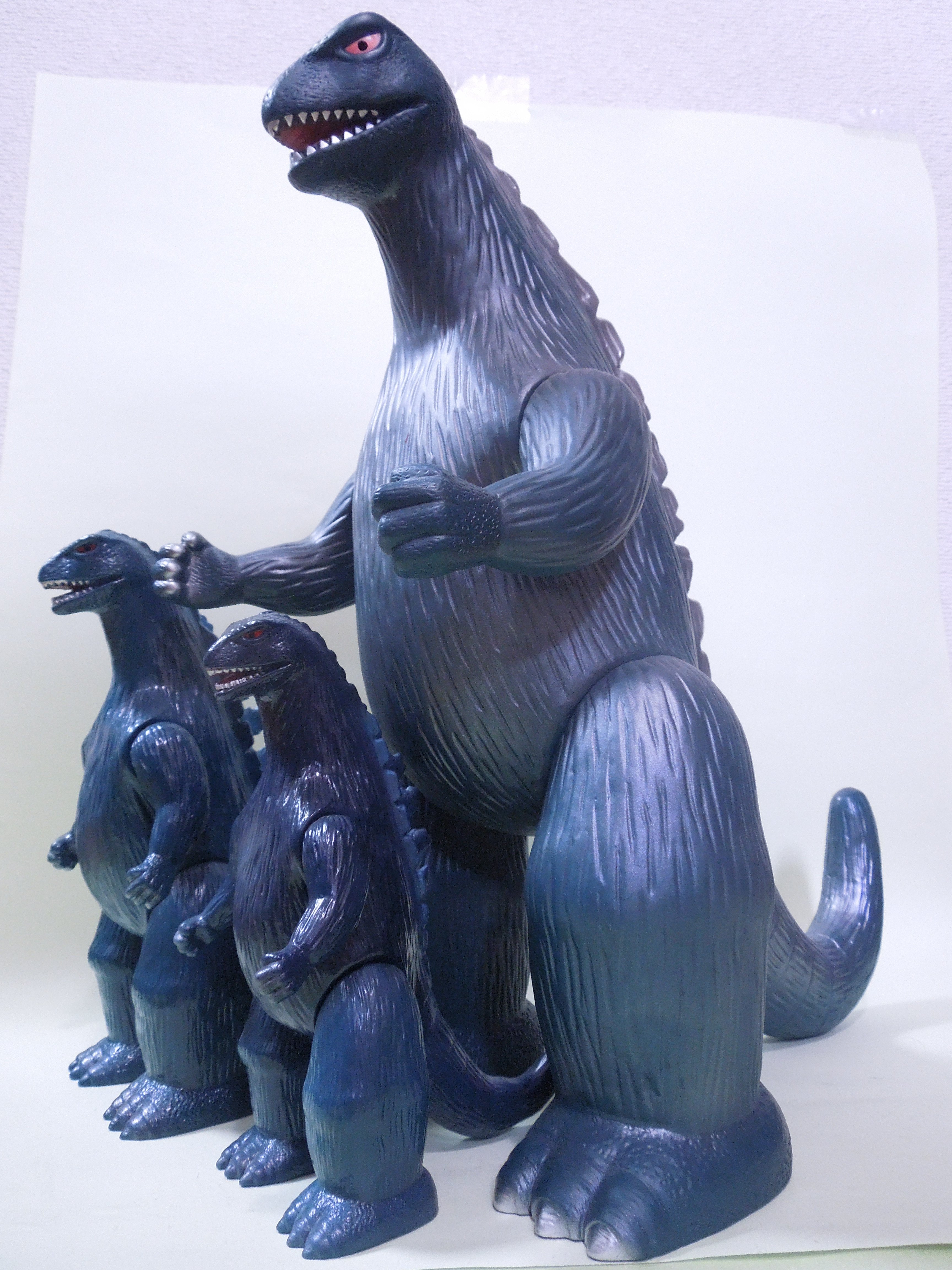 マルサン・ブルマァク ゴジラ ソフビいろいろ｜ゆる