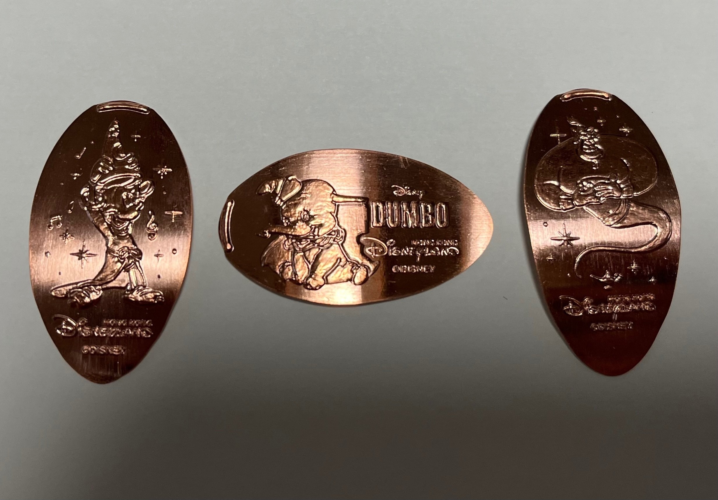 香港ディズニー（HKDL）スーベニアメダル｜たけし