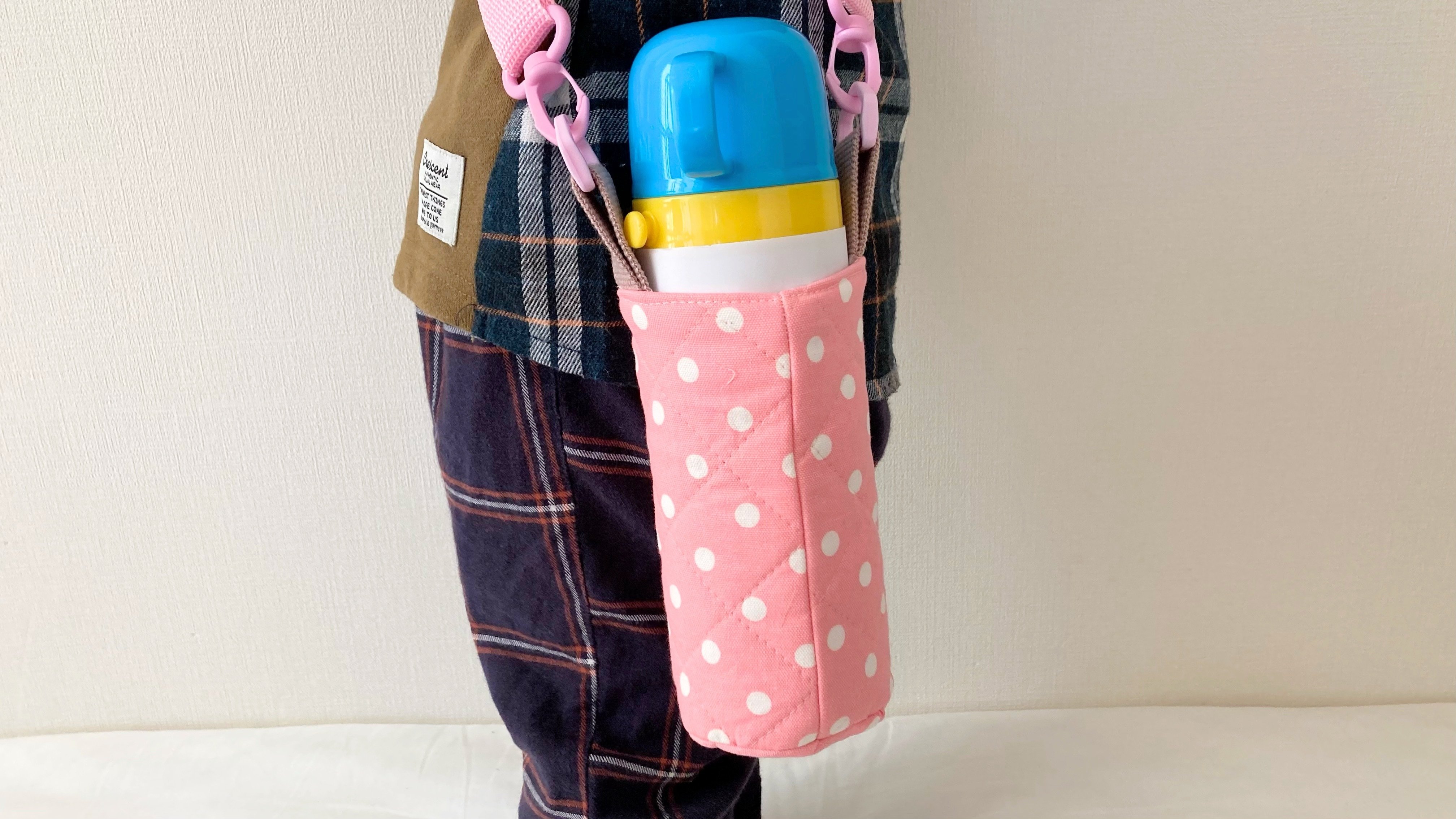 無料記事】入園入学＊水筒カバーの作り方｜nahoppe_handmade（ドール服