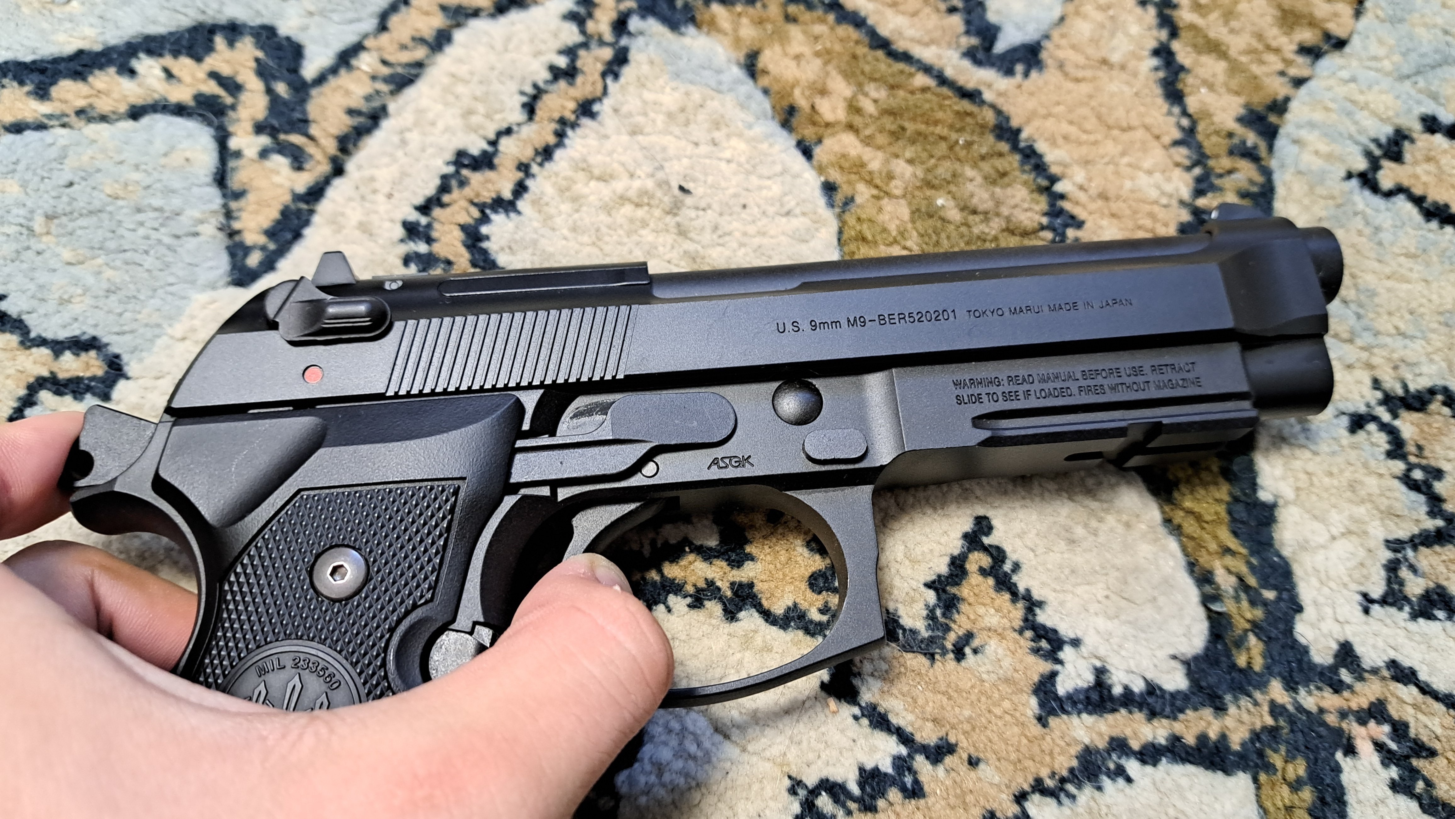 東京マルイ M9A1 ガスブローバック ハンドガン レビュー ベレッタ92A1