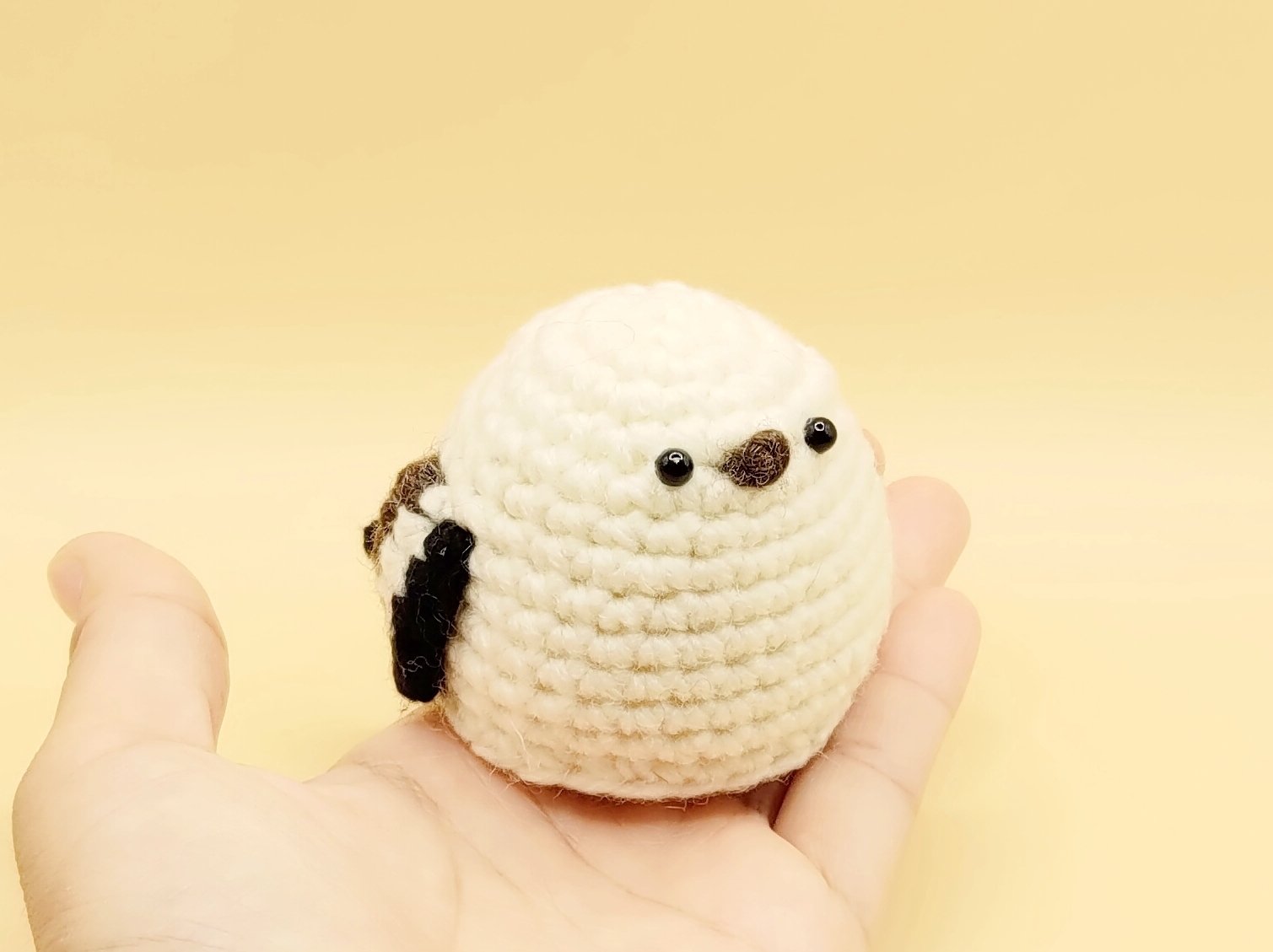 編み物】産みの苦しみ…！シマエナガのあみぐるみ｜Min