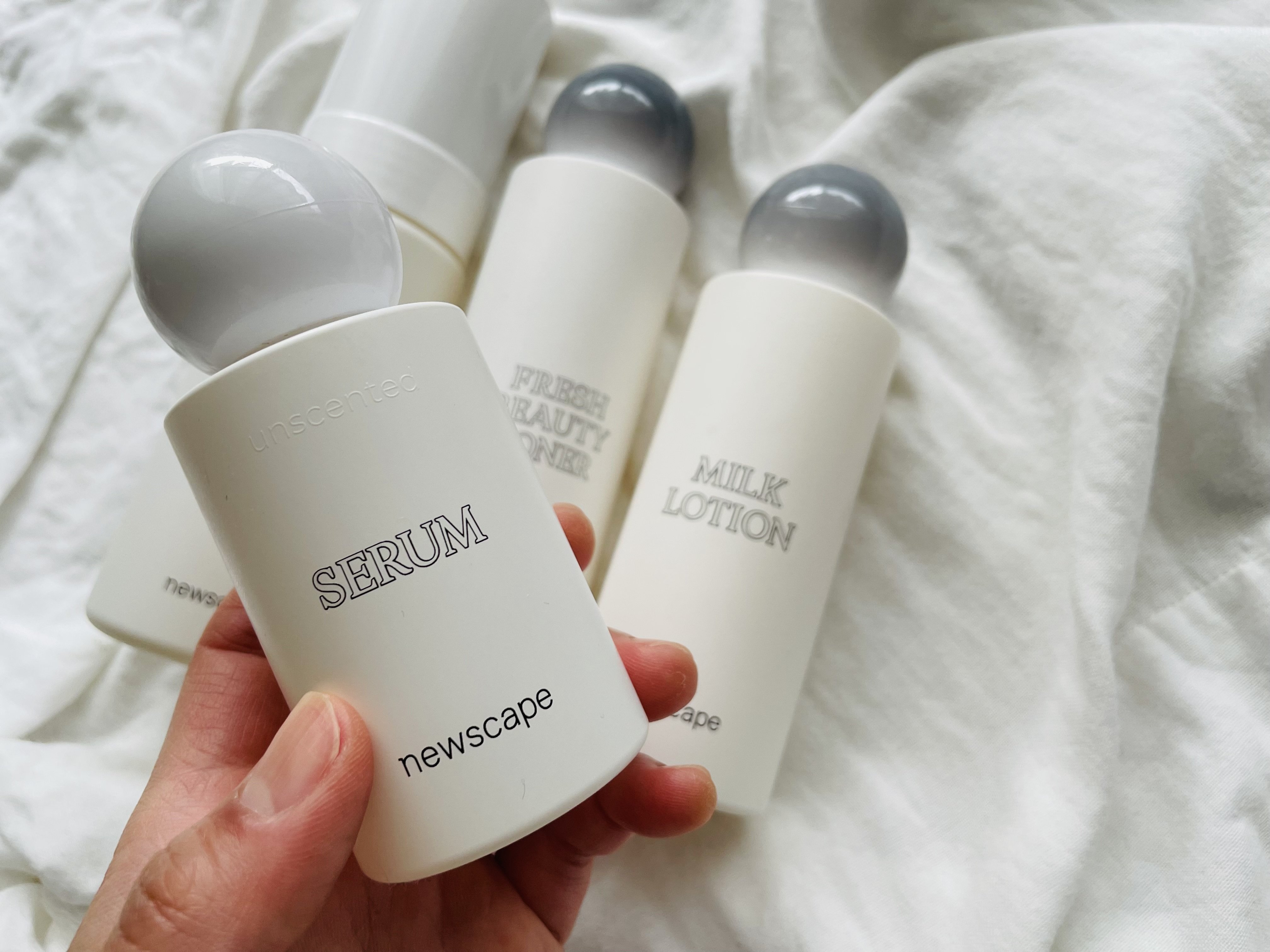 newscape】それは、使用感も原材料も価格も全てガラスのように透明な