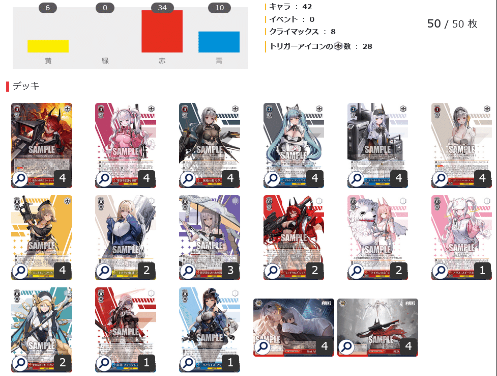 ヴァイスシュヴァルツ ニケ NIKKE 扉電源 デッキ ヴァイスシュヴァルツ