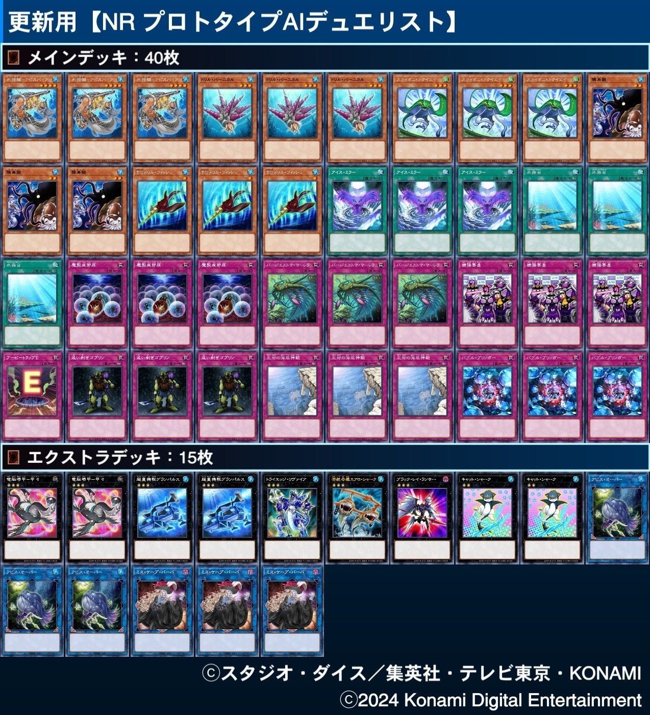 帯衣青蓮 今年のデッキ2024 -NR編-【遊戯王マスターデュエル】｜帯衣青