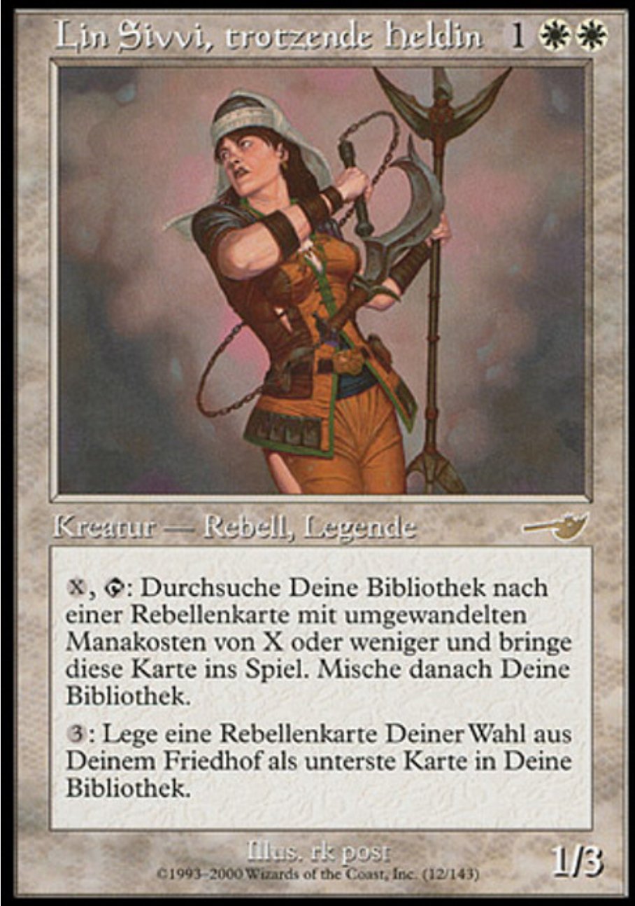 統率者戦/EDH】《果敢な勇士リン・シヴィー》【100枚解説】｜ゐつぺゐ