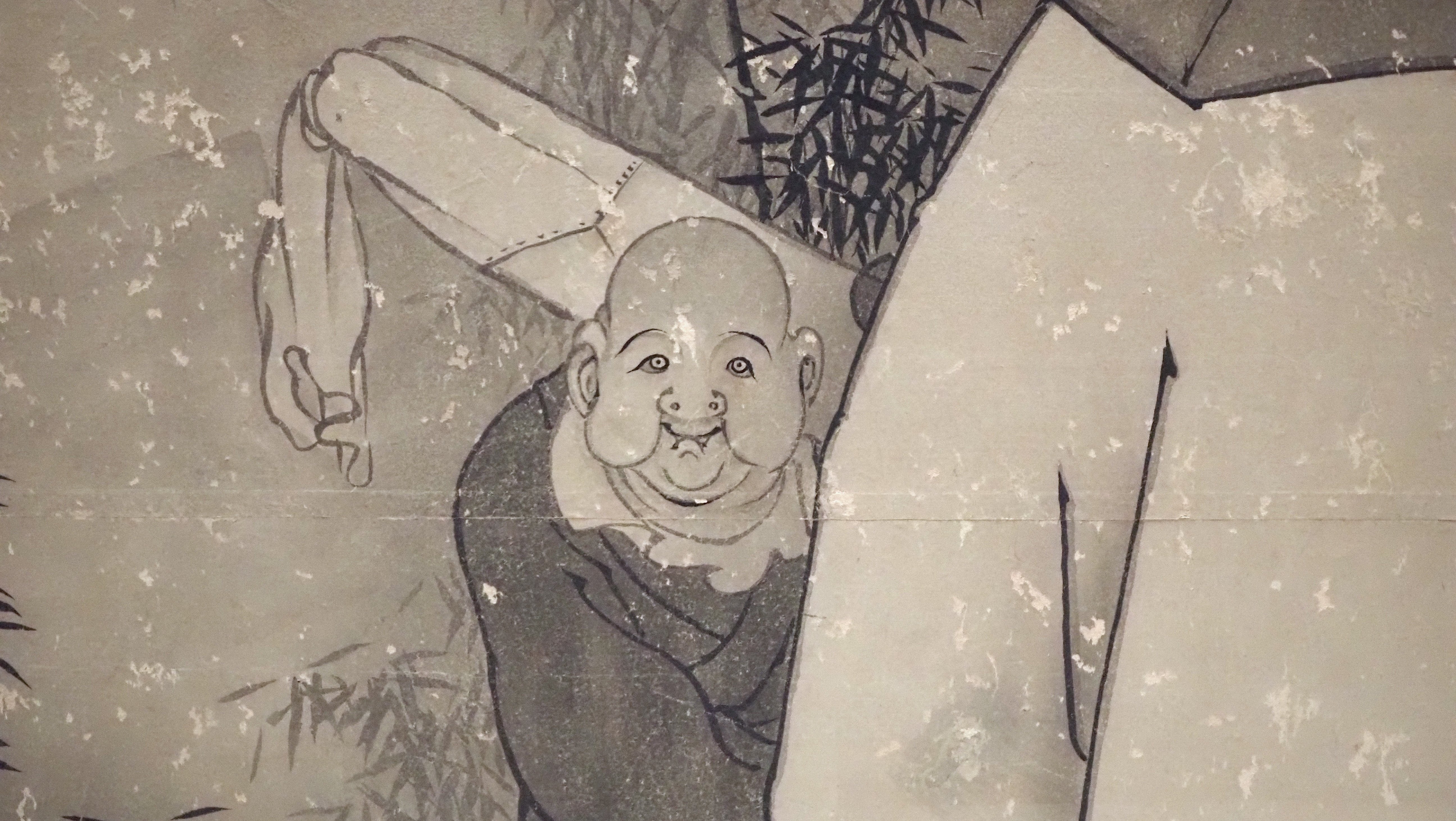 曽我蕭白だから見入ってしまうのか？ 東京国立博物館の《松鶴と人物図