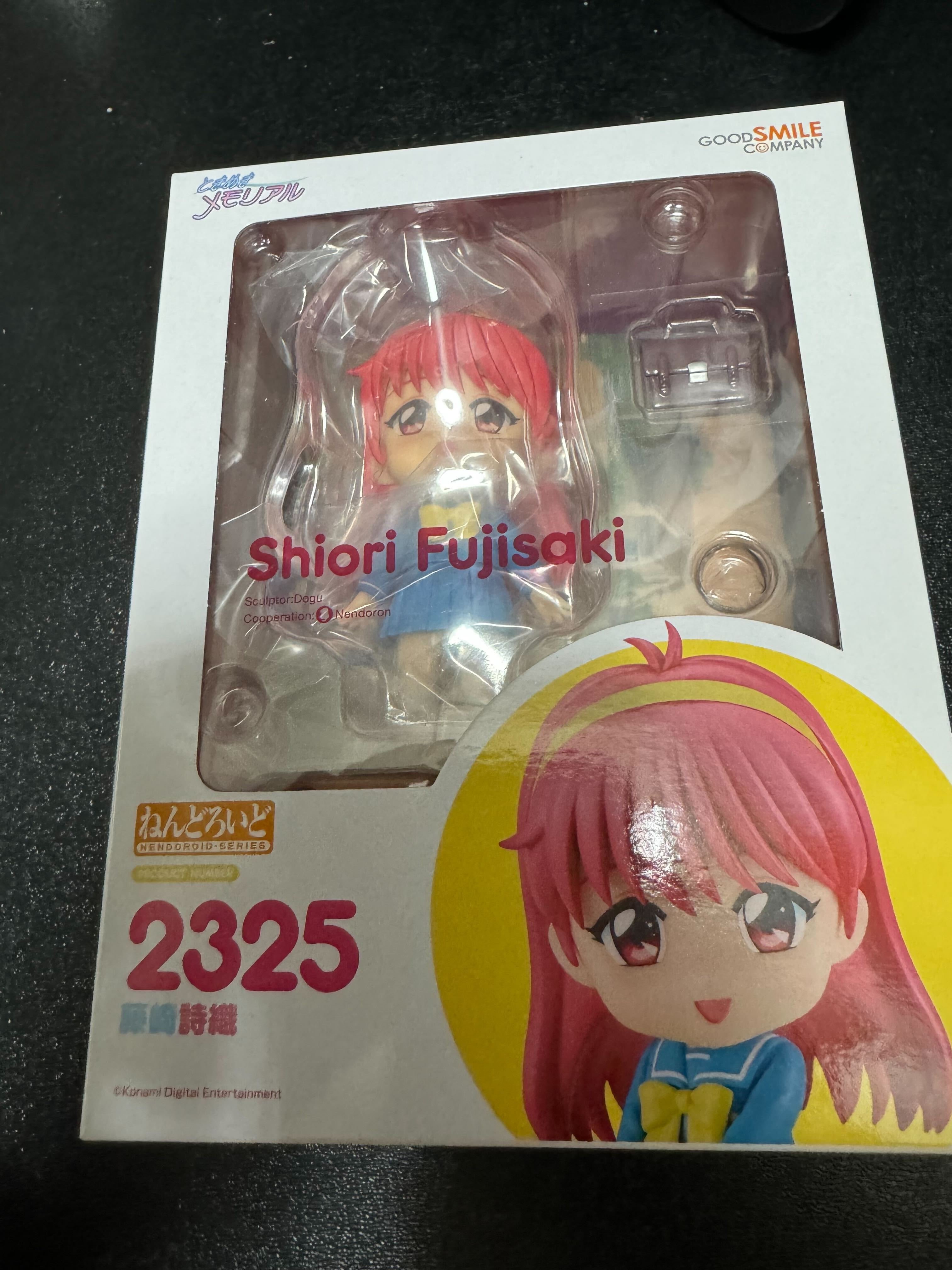 ねんどろいど藤崎詩織。ようやっと到着。振り込み忘れて、購入して