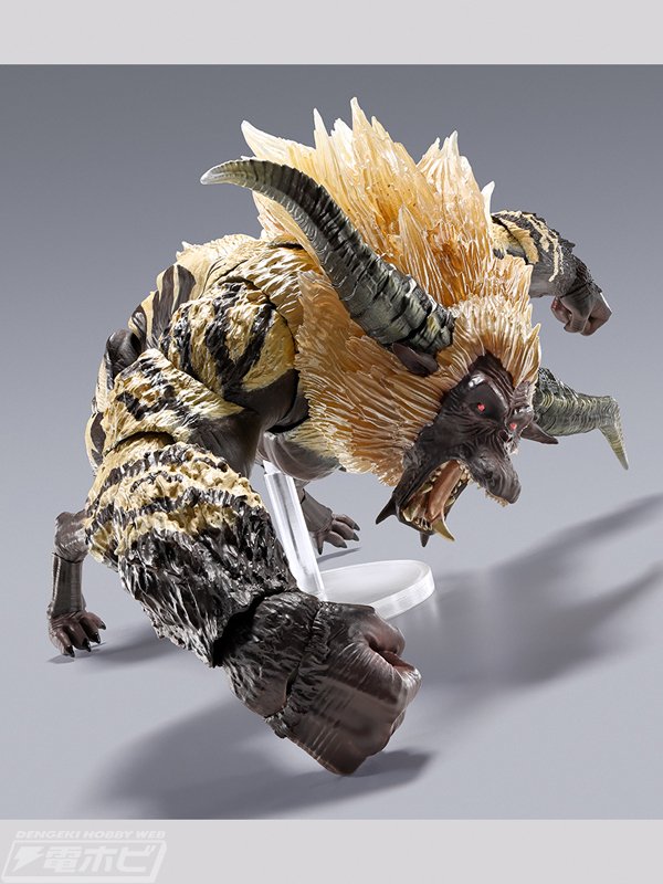 モンスターハンター』激昂したラージャンがS.H.MonsterArtsで