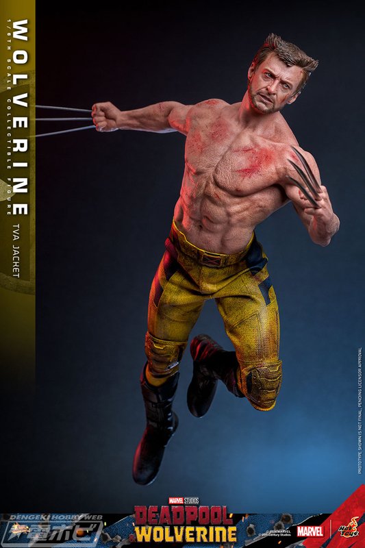 デッドプール＆ウルヴァリン』のウルヴァリンが、1/6スケール可動