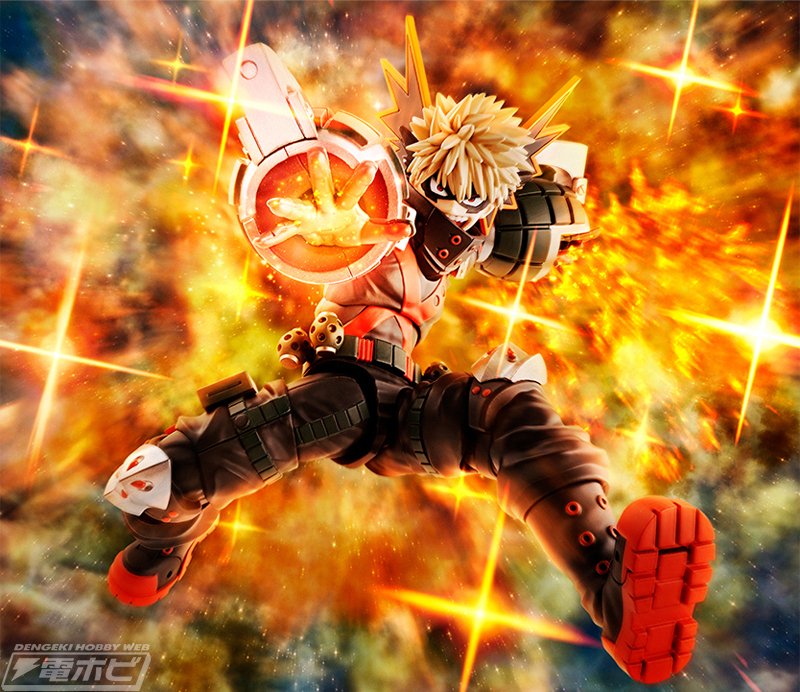 僕のヒーローアカデミア』最終決戦時のコスチュームに身を包んだ爆豪