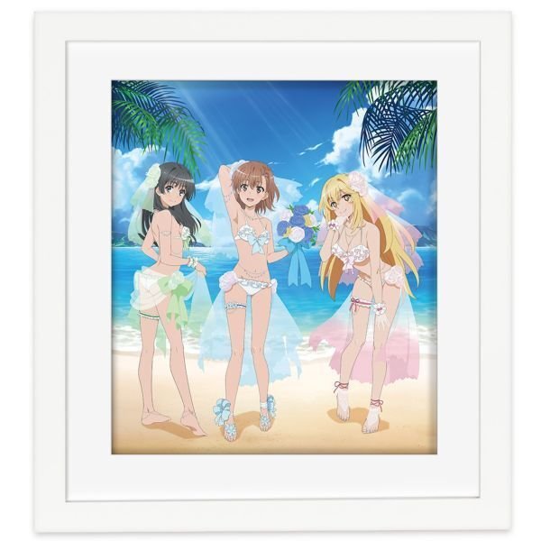 とある科学の超電磁砲T』御坂美琴、佐天涙子、食蜂操祈がウエディング