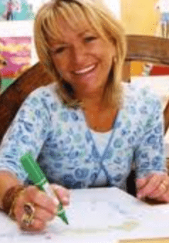 ジェニファー・マークス】版画 / シルクスクリーン「トロピカル