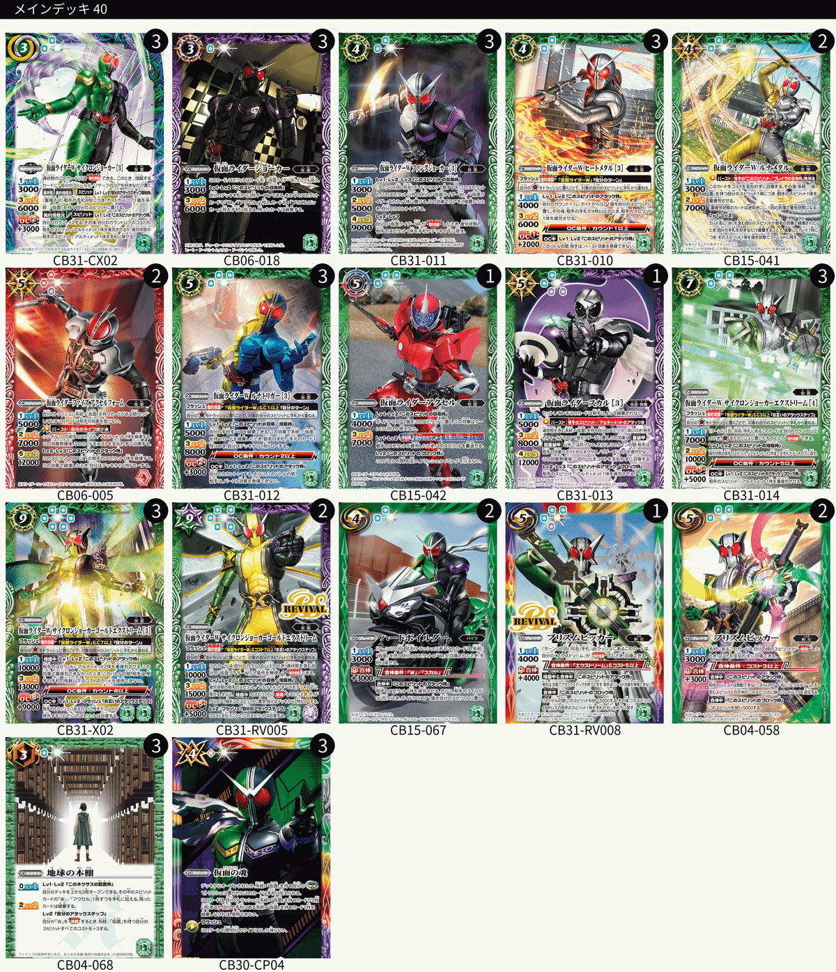 コラボブースター 仮面ライダー Exceed the limitを買ってデッキを作